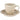 Set of 4 - Pembroke Stoneware Cup & Saucer Cream – Grand Illusions