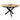 PR Home Biarritz Round Outdoor Dining Table - Teak & Anthracite Aluminium with Concealed Ice Bucket (140cm)