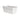 Cleo White Rectangle Flower Box with Wheels – Recycled Plastic Planter with Drainage (Made in Italy)