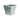 Sage Coloured Cleo Square Planter with Wheels – Recycled Plastic Plant Pot with Drainage (40cm, Made in Italy)